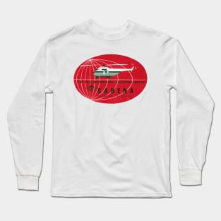 1953 Sabena Helicopter Service Long Sleeve T-Shirt